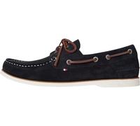 Tommy Hilfiger Uomo Scarpa da Barca Core in Pelle Scamosciata, Blu (Desert Sky), 42 EU