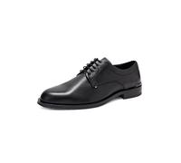 Tommy Hilfiger Uomo Scarpa Derby Corporate in Pelle, Nero (Black), 45