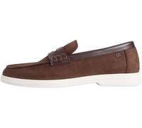 Tommy Hilfiger Uomo Scarpa Driver Nubuck Loafer in Pelle, Marrone (Legacy Brown), 45