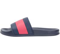 Tommy Hilfiger Ciabatte da piscina Core Hilfiger Flag FM0FM05798 da uomo, blu (cielo deserto), 10,5