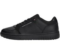 Tommy Hilfiger Uomo Sneakers Basketball in Pelle, Nero (Black), 40