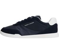 Tommy Hilfiger Uomo Sneakers con Suola Preformata LoPro Cup Mix con Lacci, Blu (Desert Sky), 42