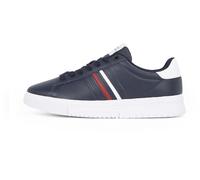Tommy Hilfiger Uomo Sneakers con Suola Preformata Modern Stripes con Logo, Blu (Desert Sky), 45 EU