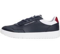 Tommy Hilfiger Uomo Sneakers Court Basket Core Lite Profilo Basso, Blu (Desert Sky), 40