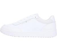 Tommy Hilfiger Uomo Sneakers Court Lite Block con Lacci, Bianco (White), 40