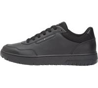 Tommy Hilfiger Uomo Sneakers Court Lite Block con Lacci, Nero (Black), 41