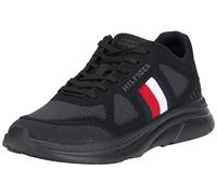 Tommy Hilfiger Uomo Sneakers da Runner Modern Runner Knit Scarpe Sportive, Nero (Black), 40