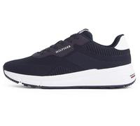 Tommy Hilfiger Uomo Sneakers Profilo Basso Lightweight Knit Sportive, Blu (Desert Sky), 42 EU