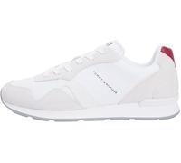 Tommy Hilfiger Uomo Sneakers Running Maxlite Mix con Lacci, Bianco (White), 43