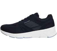 Tommy Hilfiger Uomo Sneakers Running Modern Comfort Knit con Logo, Blu (Desert Sky), 40