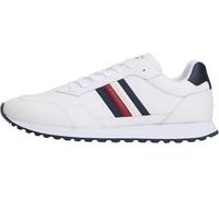 Tommy Hilfiger Uomo Sneakers Running New Eva Stripes Profilo Basso, Bianco (White), 45