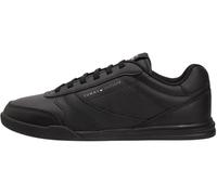 Tommy Hilfiger Uomo Sneakers Running Profilo Basso, Nero (Black), 43