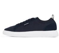 Tommy Hilfiger Uomo Sneakers Vulcanizzate Light Knit Seasonal Eleganti, Blu (Desert Sky), 40