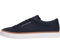 Tommy Hilfiger Uomo Sneakers Vulcanizzate Mesh Profilo Basso, Blu (Desert Sky), 40