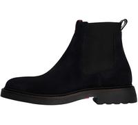 Tommy Hilfiger Uomo Stivaletti Chelsea Comfort in Pelle Scamosciata, Blu (Desert Sky), 42