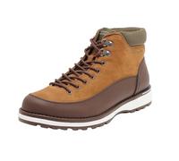 Tommy Hilfiger Uomo Stivali Corporate Outdoor Nubuck Boot in Pelle, Marrone (Desert Khaki), 45