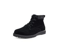 Tommy Hilfiger Uomo Stivali Corporate Outdoor Suede Boot in Pelle, Nero (Black), 46