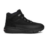 Tommy Hilfiger Uomo Stivali Warm Nubuck Hybrid in Pelle, Nero (Black), 42