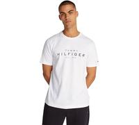 Tommy Hilfiger Uomo T-Shirt Maniche Corte Big Regular Fit, Bianco (White), XL