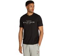 Tommy Hilfiger Uomo T-Shirt Maniche Corte Big Regular Fit, Nero (Black), XXL
