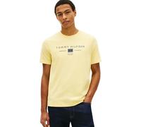 Tommy Hilfiger Brand Love Mono Stack Tee Mw0mw42365 Maglietta S/S, Yellow (Citronella), XS Uomo