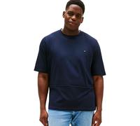 Tommy Hilfiger Uomo T-Shirt Maniche Corte Core Stretch Slim Fit, Blu (Desert Sky), 2XL