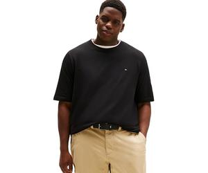 Tommy Hilfiger Uomo T-Shirt Maniche Corte Core Stretch Slim Fit, Nero (Black), 3XL