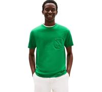 Tommy Hilfiger Uomo T-Shirt Maniche Corte Essential con Taschino sul Petto, Verde (Olympic Green), L