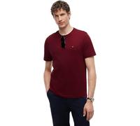 Tommy Hilfiger Uomo T-Shirt Maniche Corte Seasonal Solid Tee con Scollo Rotondo