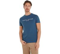 Tommy Hilfiger - T-shirt blu medio con logo S