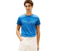 Tommy Hilfiger Uomo T-Shirt Maniche Corte Slim Fit, Blu (Blue Orbit), L