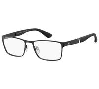Tommy Hilfiger Uomo TH 1543 003 Montature da vista Acciaio Nero-opaco Squadrata