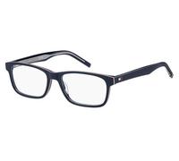 Tommy Hilfiger Uomo TH 2076 PJP Montature da vista Bio-acetato Blu Squadrata