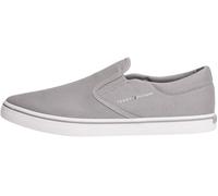 Tommy Hilfiger Uomo Vulc Core Slip On FM0FM05689 Low Top, Grigio (Grigio Universale), 6.5