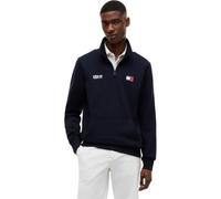 Tommy Hilfiger Us Sailgp Flag Half Zip Mw0mw44687 Felpa con Mezza, Blue (Desert Sky/White/Medium Red), S Uomo