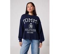 Tommy Hilfiger - Varsity Crest Mdrn Sweatshirt Blu - Abbigliamento L Blu