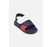 Tommy Hilfiger - VELCRO SANDAL BLUE/RED/WHITE Blu - Sandali e scarpe aperte 31 Blu