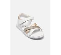 Tommy Hilfiger - VELCRO SANDAL WHITE/GOLD Bianco - Sandali e scarpe aperte 28 Bianco