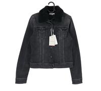 Tommy Hilfiger Vienna Teddy A Shepa Denim Giacca Donna Taglia S - 6