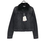 Tommy Hilfiger Vienna Teddy A Shepa Denim Giacca Donna Taglia S - 6