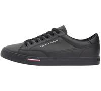 Tommy Hilfiger Vulc Core RWB Long Lace Lth Fm0fm05814, Basso Top Uomo, Black (Black), 42 EU