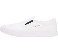 Tommy Hilfiger Vulc Core Slip on Fm0fm05689, Basso Top Uomo, White (White), 40.5 EU