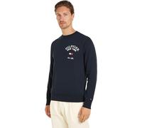 Tommy Hilfiger WCC Arched Varsity Sweatshirt MW0MW33643 Felpe, Blu (Desert Sky), M Uomo