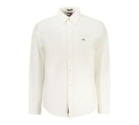 Tommy Jeans - Camicia Oxford vestibilità classica bianca-Bianco 54