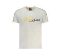 Tommy Hilfiger White Cotton Men T-Shirt - S