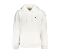 Tommy Hilfiger White Cotton Men's Sweatshirt Hoodie - XXL