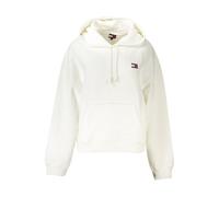 Tommy Hilfiger White Cotton Women Sweatshirt - M