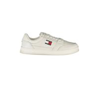 Tommy Hilfiger White Leather Men Sneaker - EU42/US9