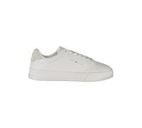 Tommy Hilfiger White Leather Men Sneaker - EU43/US10