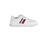 Tommy Hilfiger White Leather Men Sneaker - EU44/US11